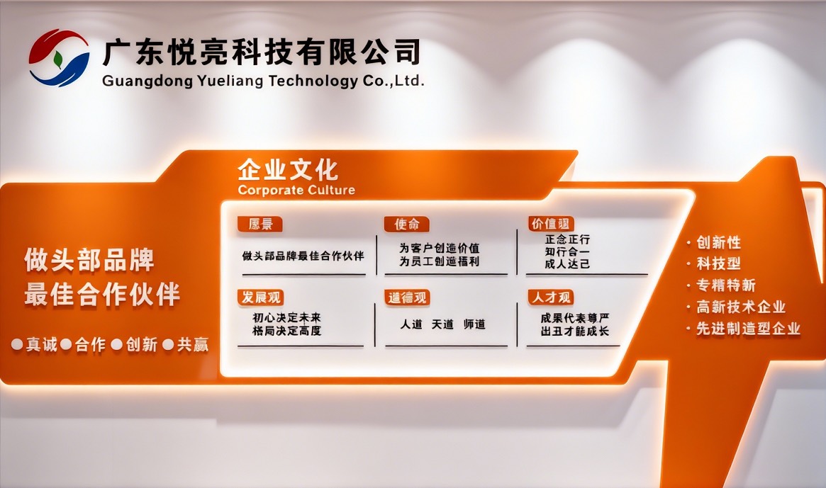 悦亮企业文化墙